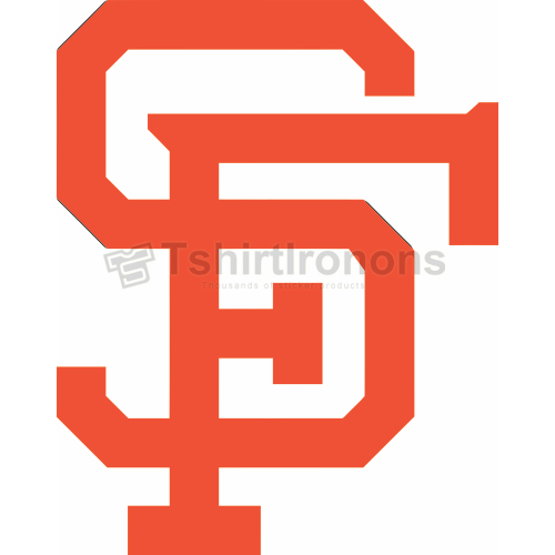 San Francisco Giants T-shirts Iron On Transfers N1883 - Click Image to Close